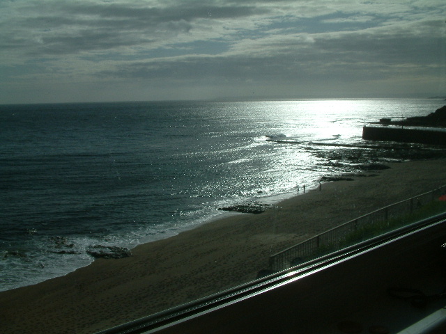 Looking west from Seine House in the early evening. 24 May 2003.